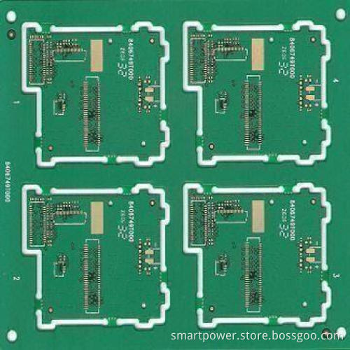 15.75mils Board Thickness 4-layer PCB with Immersion Gold Type of Surface-finish